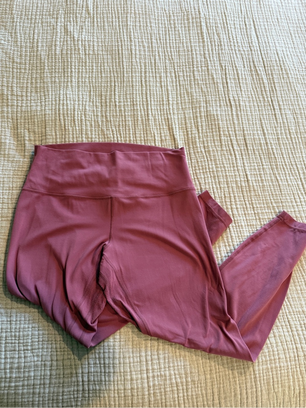 Lululemon Align Leggings Mauve Color Size 12